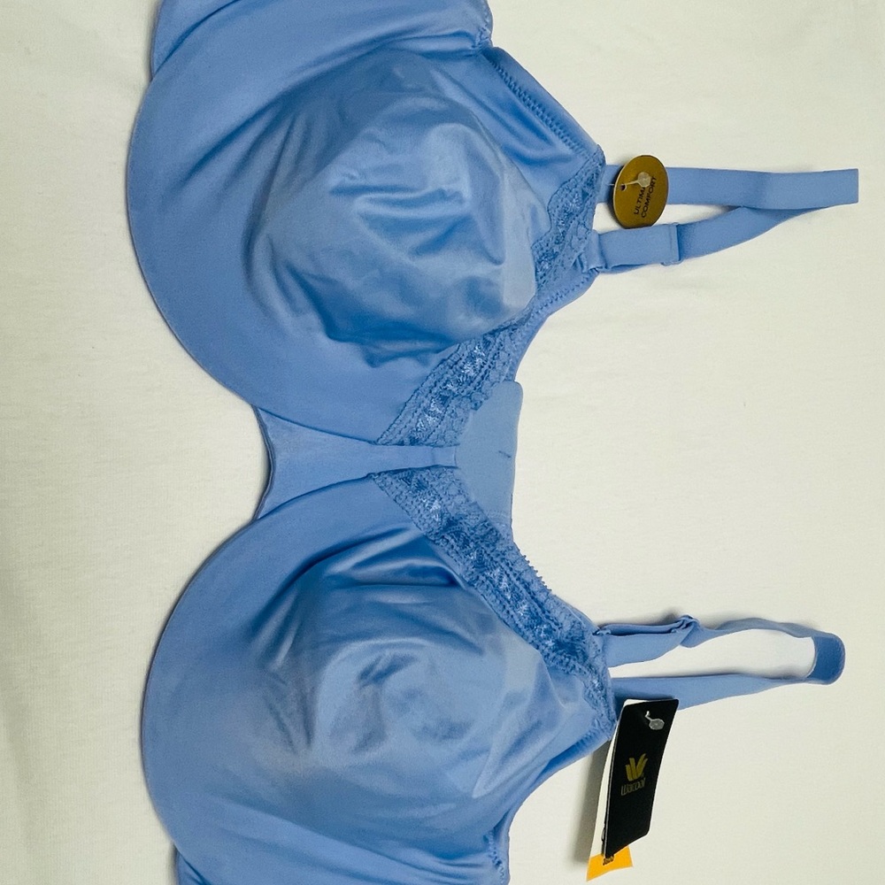 sky blue bra without padding